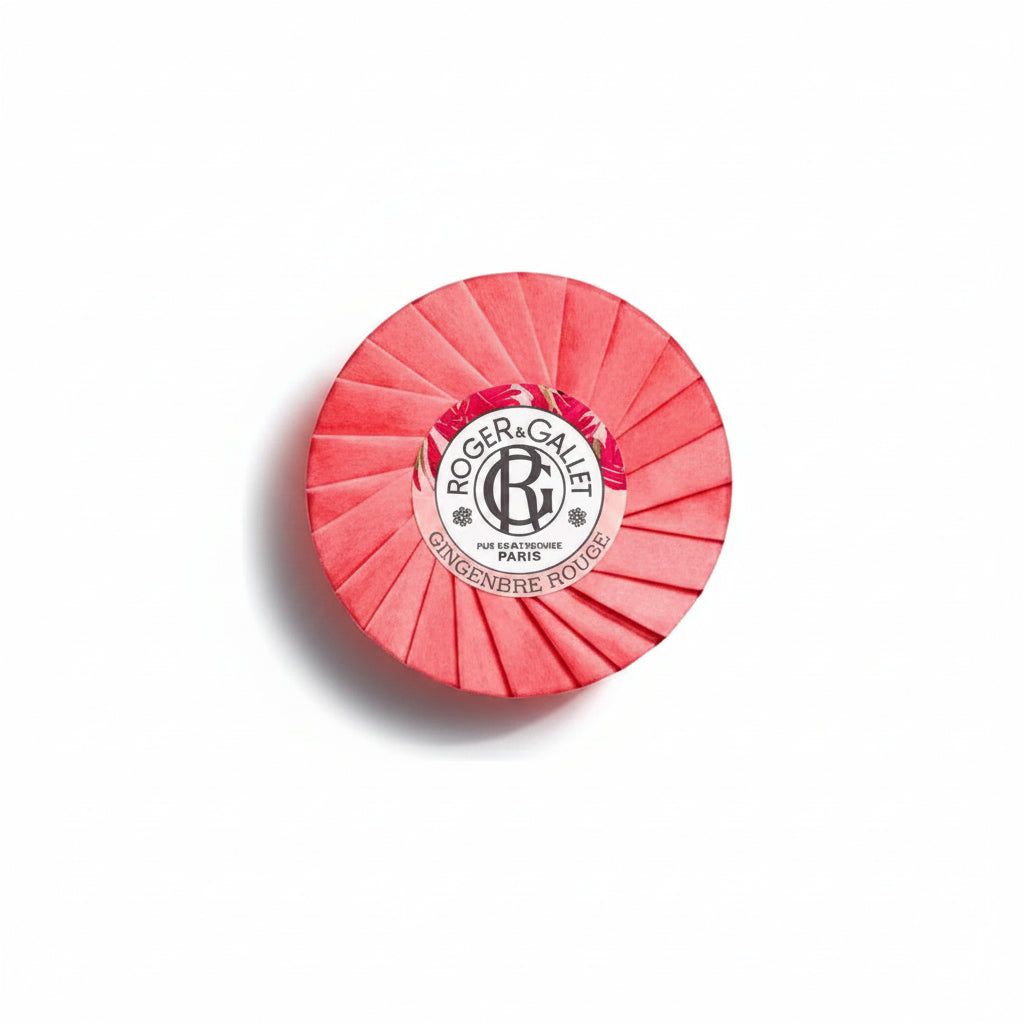 Roger & Gallet Red Ginger Wellbeing Soaps Box of 3x3.5 oz