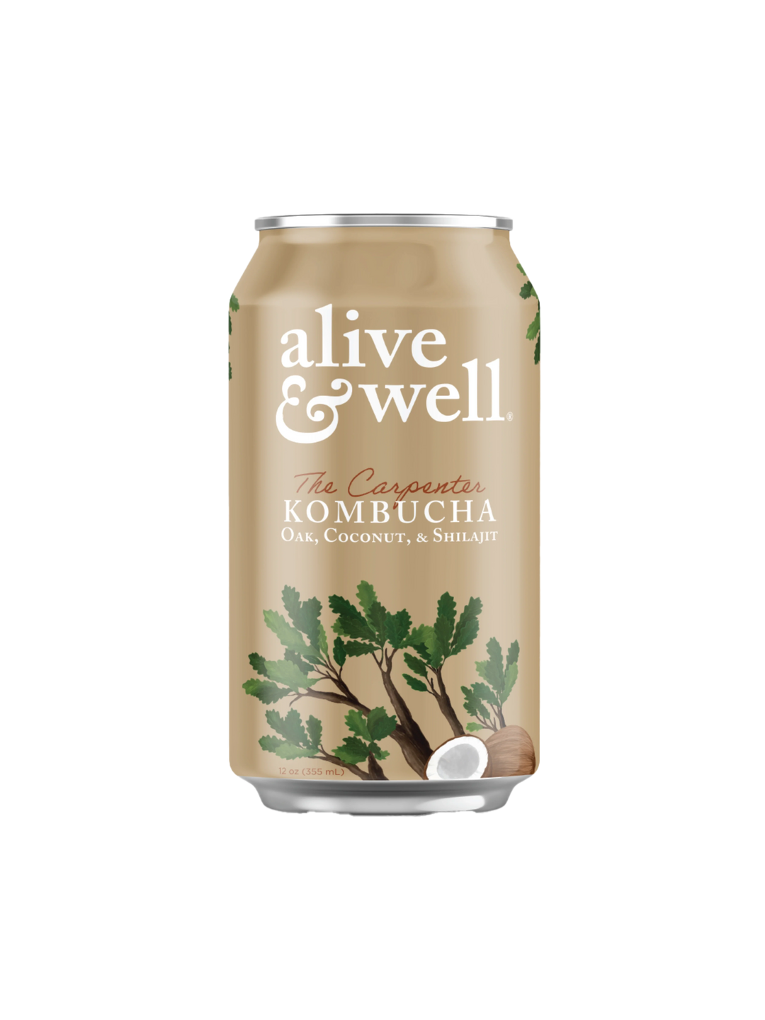 Alive & Well Oak & Coconut Kombucha Organic