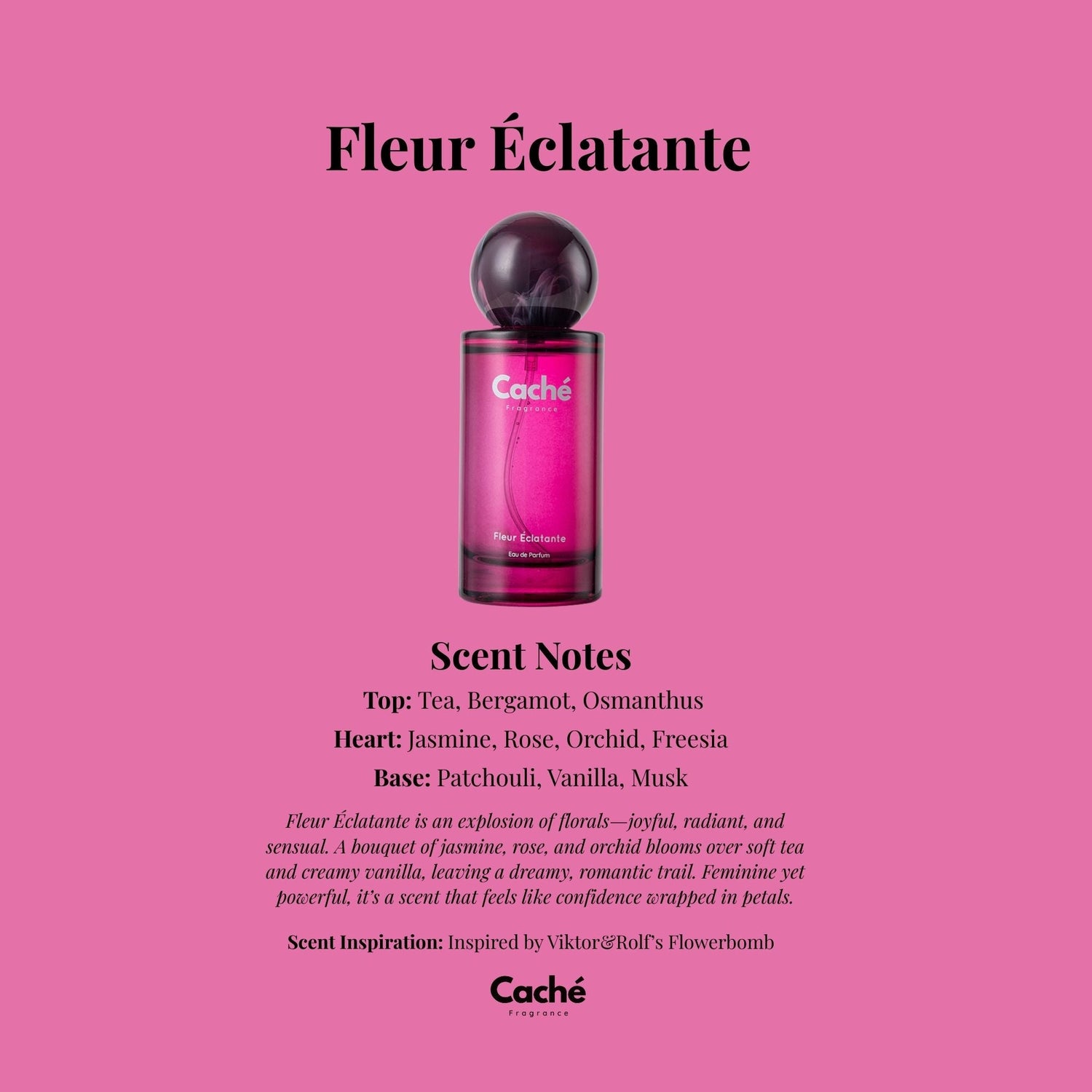 Caché - Fleur Éclatante