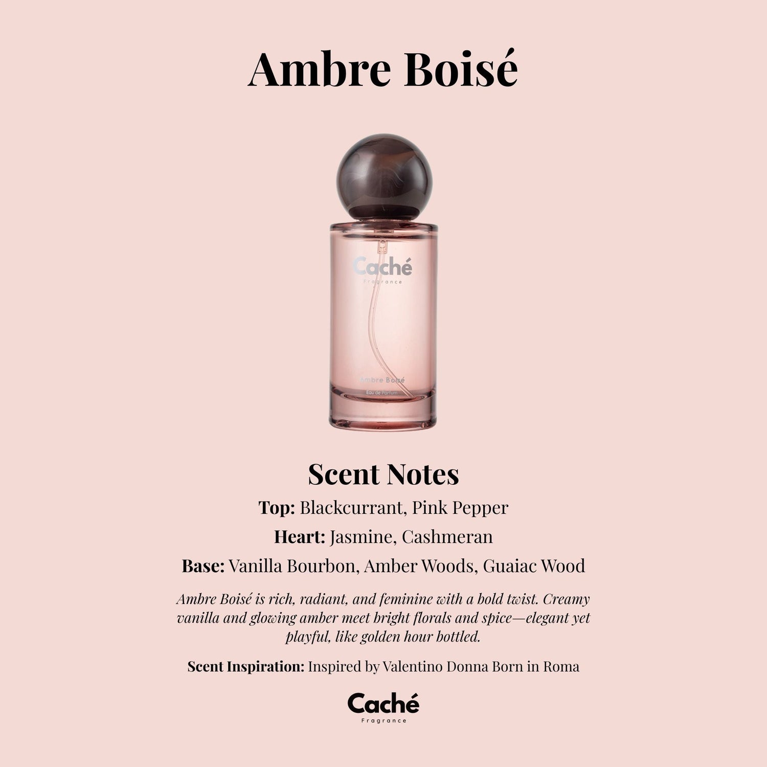 Caché - Ambre Boisé