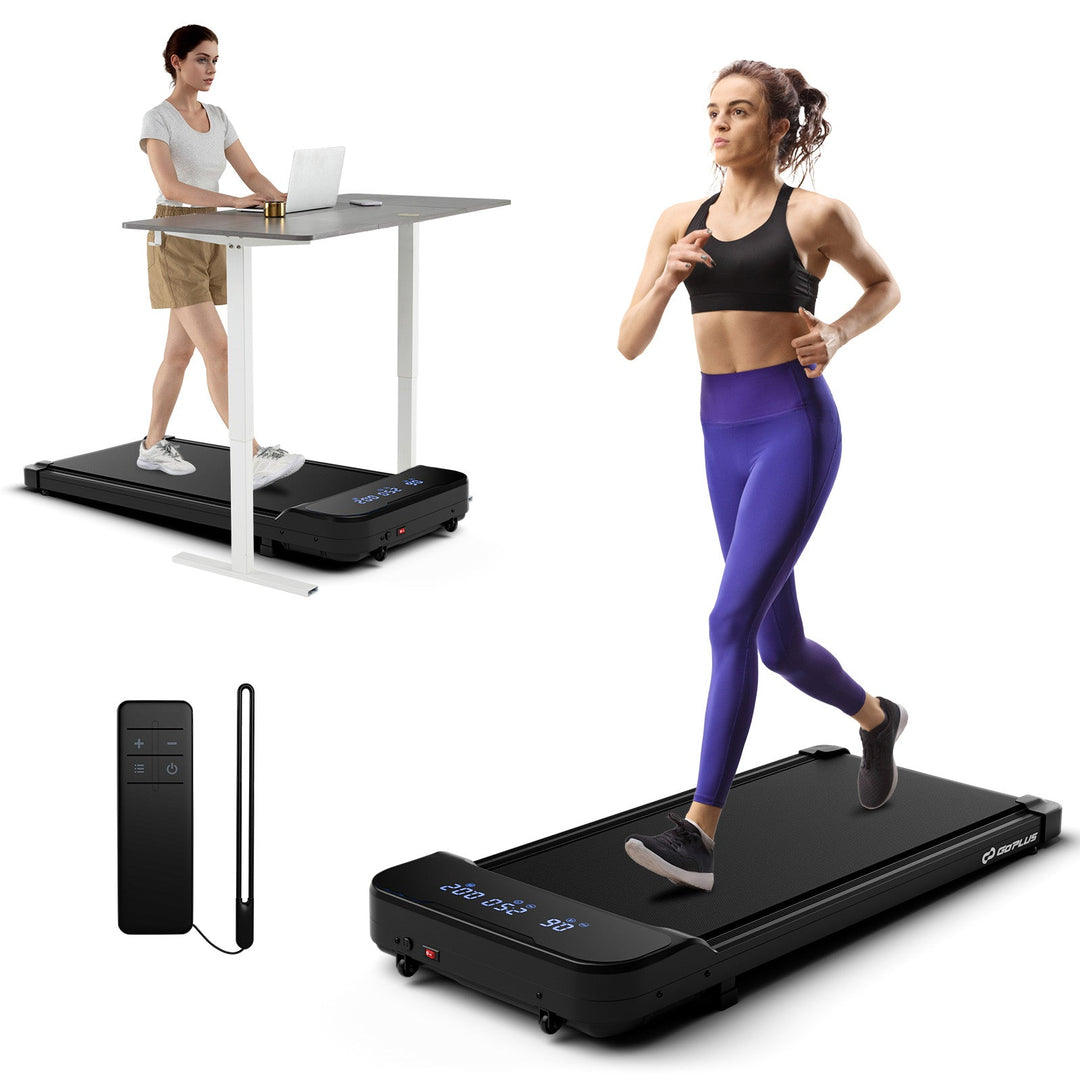 2.5HP Under Desk Treadmill with Remote Control and 3 Countdown Modes