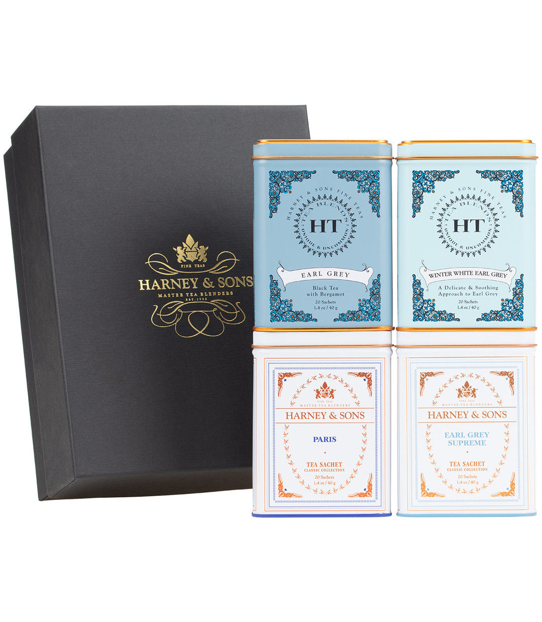 Winter White Earl Grey, HT Tin of 20 Sachets