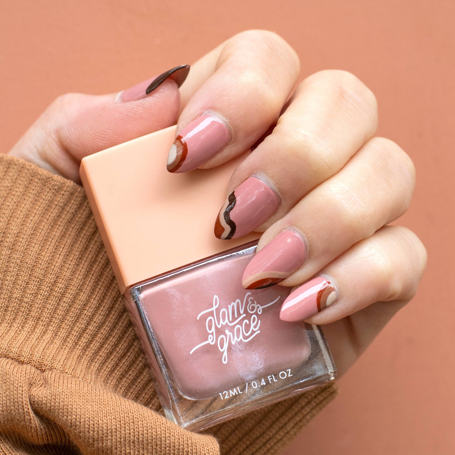 Glam & Grace Nail Polish - Mauve
