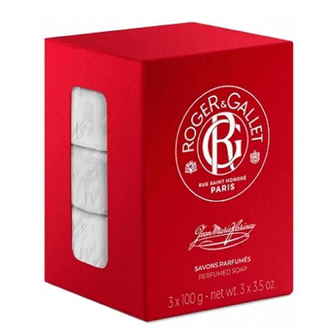 Roger & Gallet Soap Cake Jean Marie Farina 3 X 3.5oz