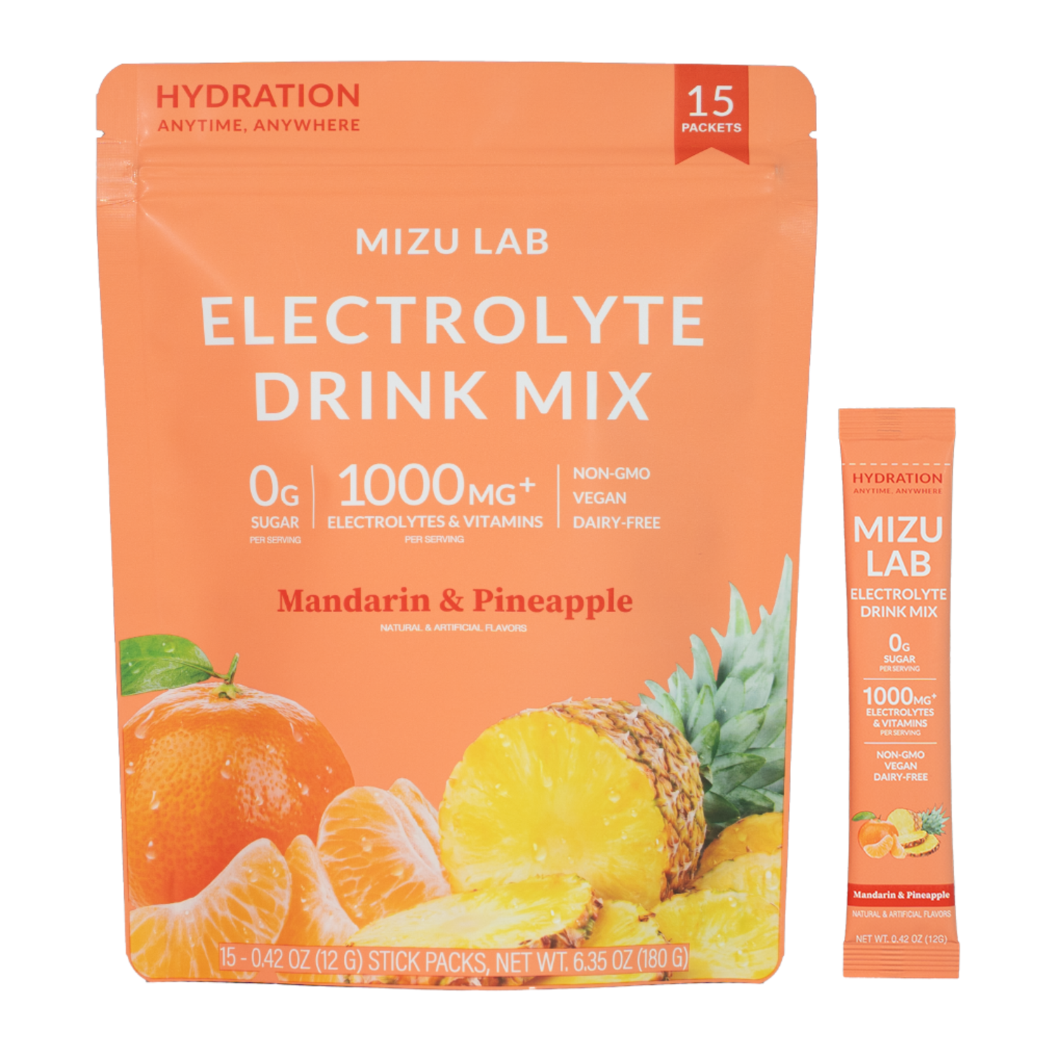 Mandarin Orange & Pineapple - Zero Sugar