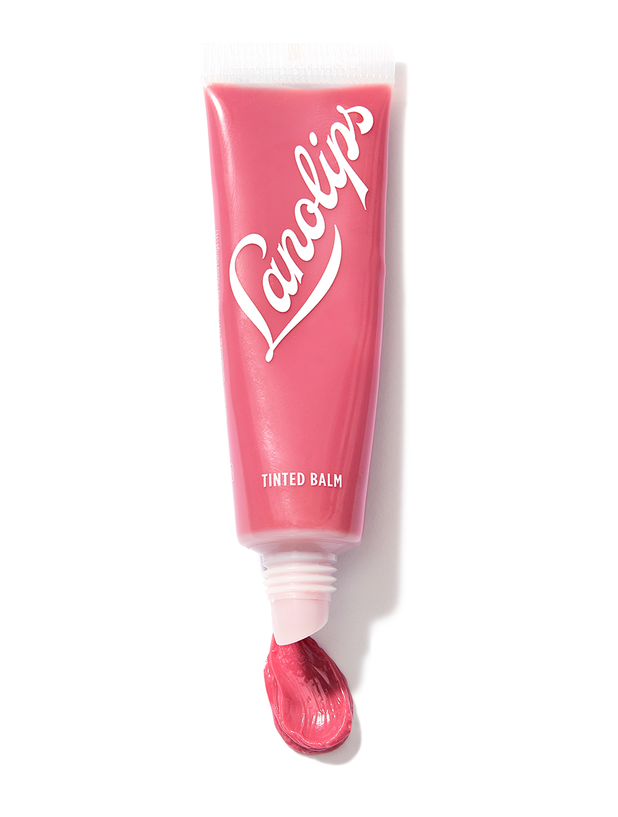 Tinted Lanolin Lip Balm Rhubarb