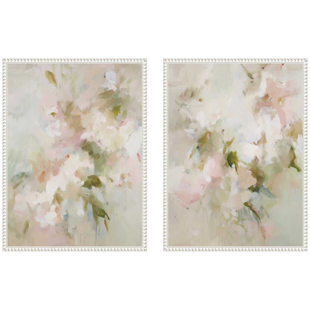 Bloom No. 1 & No. 2 2 Piece Framed Canvas Wall Art Set by Amy Lighthall