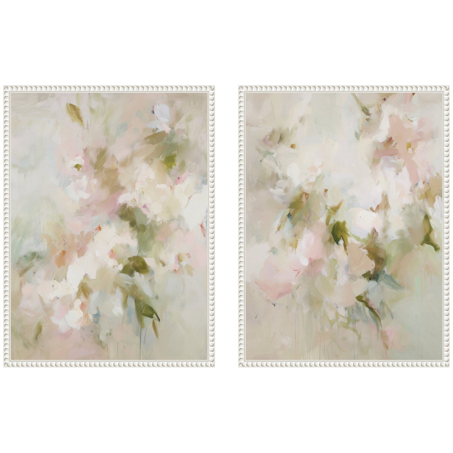 Bloom No. 1 & No. 2 2 Piece Framed Canvas Wall Art Set by Amy Lighthall