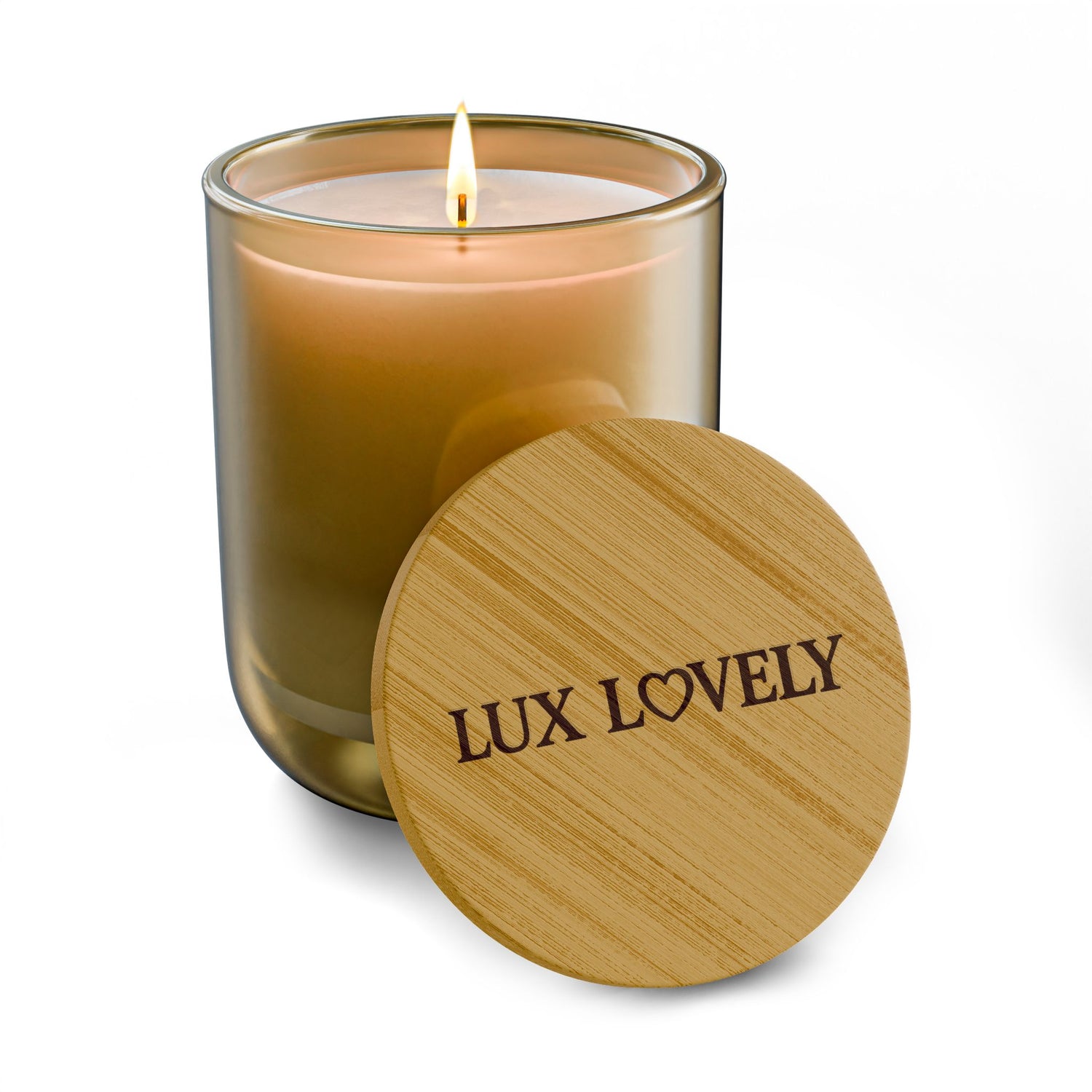 Lux Lovely In The Nude Glass Soy Candle 14oz