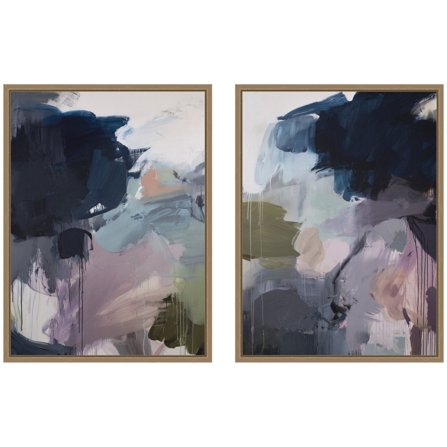 Under the Sky No. 1 & No. 2 2 Piece Framed Canvas Wall Art Set by Amy Lighthall