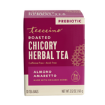 Almond amaretto roasted herbal tea box, prebiotic, 10 tea bags