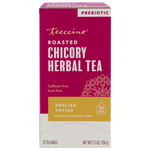 Teeccino roasted chicory herbal tea box, English Toffee, prebiotic, caffeine-free