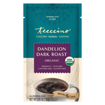 Teecino dandelion dark roast herbal coffee pouch, organic, USDA certified