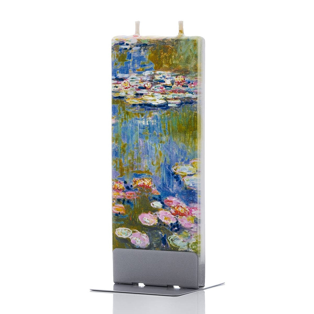 Flatyz Claude Monet Water Lilies Candle