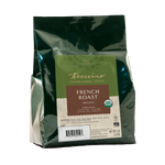 Teecino French Roast prebiotic chicory herbal coffee pouch, back label view