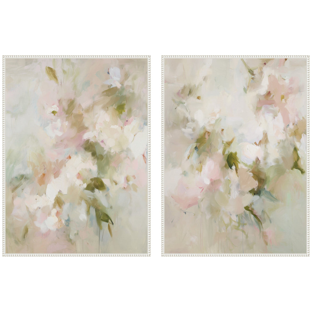 Bloom No. 1 & No. 2 2 Piece Framed Canvas Wall Art Set by Amy Lighthall