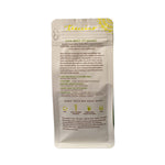 Teecino chicory herbal coffee pouch back panel with detailed product text