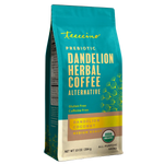 Teecino prebiotic dandelion herbal coffee alternative bag with coconut, USDA organic