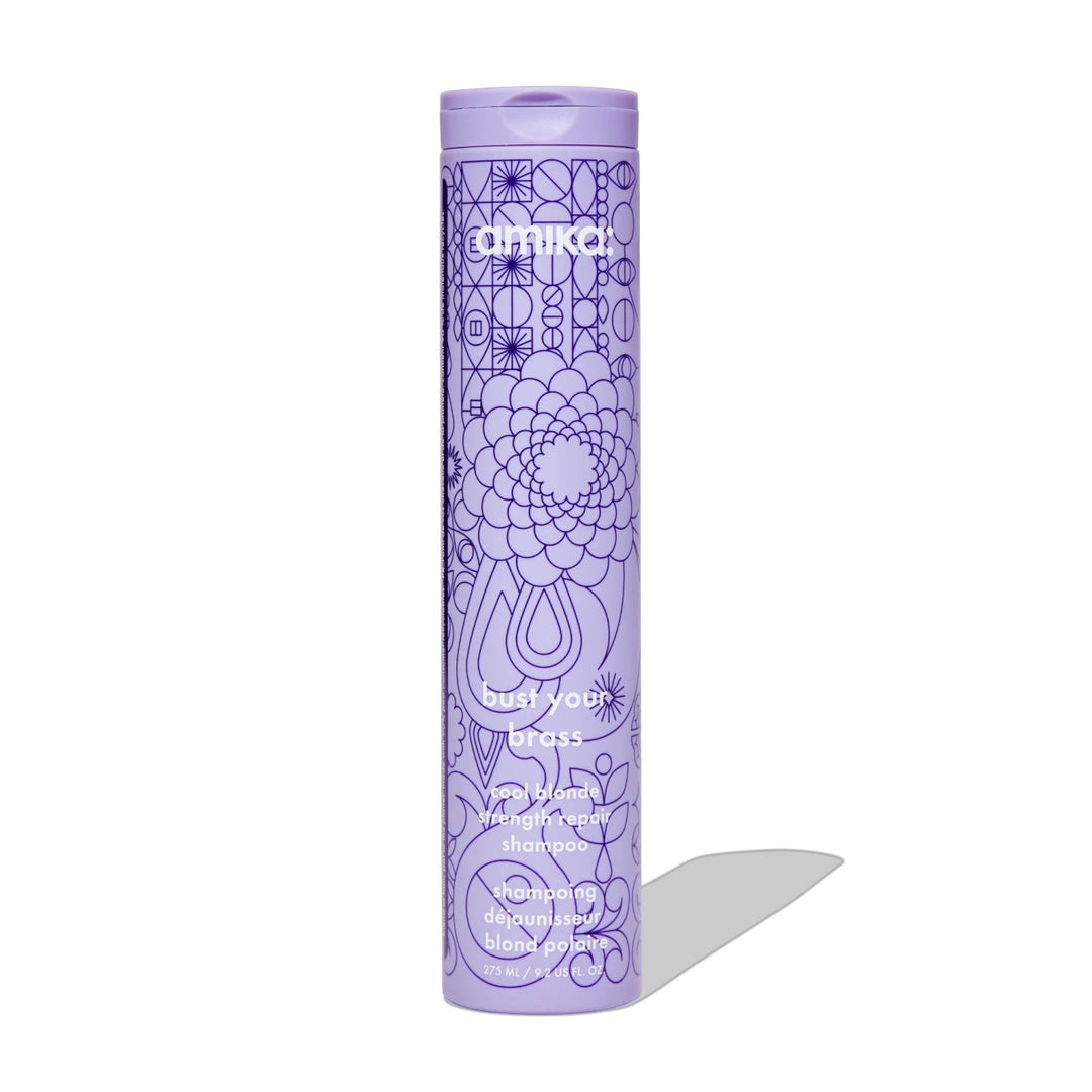 Amika Bust Your Brass Cool Blonde Repair Shampoo