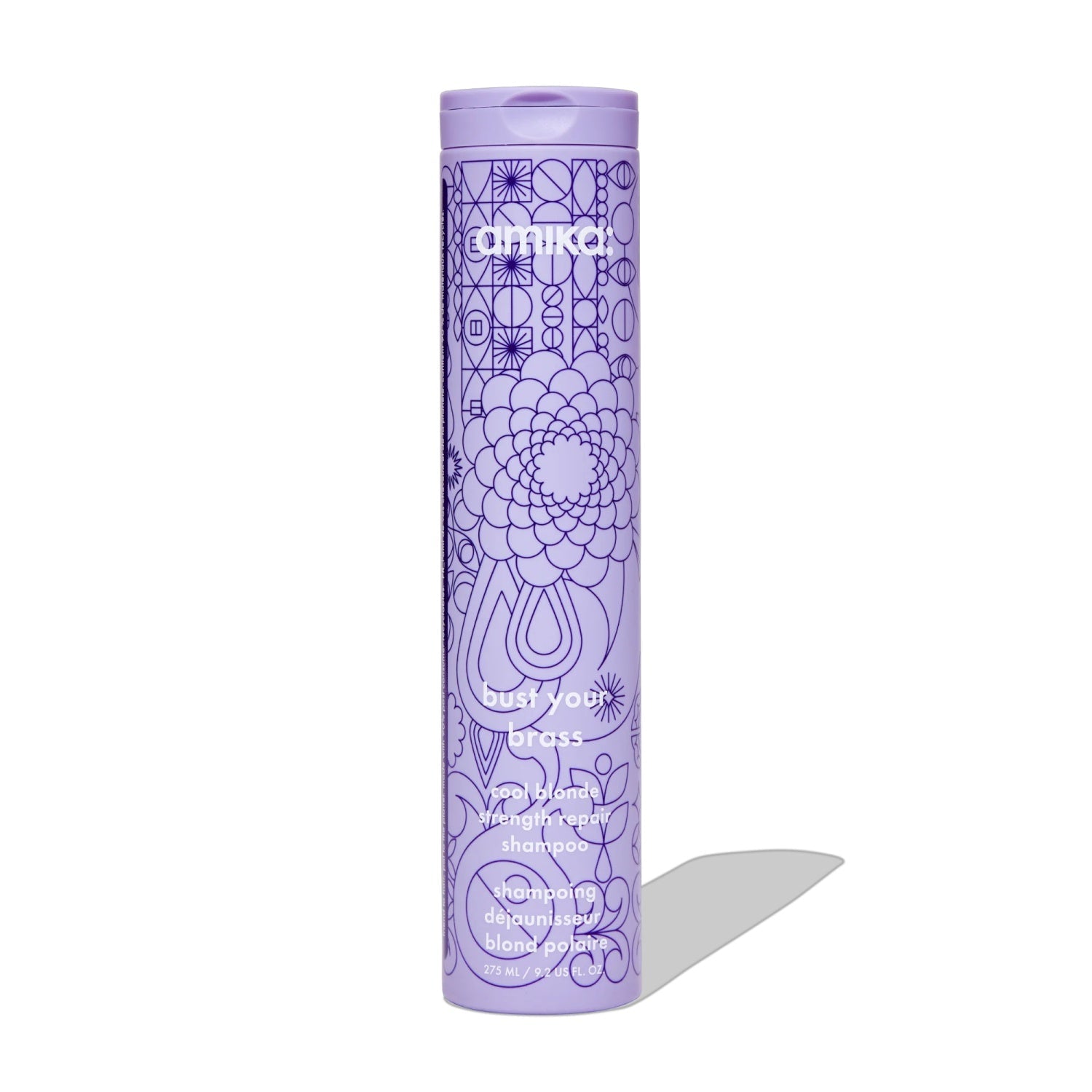 Amika Bust Your Brass Cool Blonde Repair Shampoo