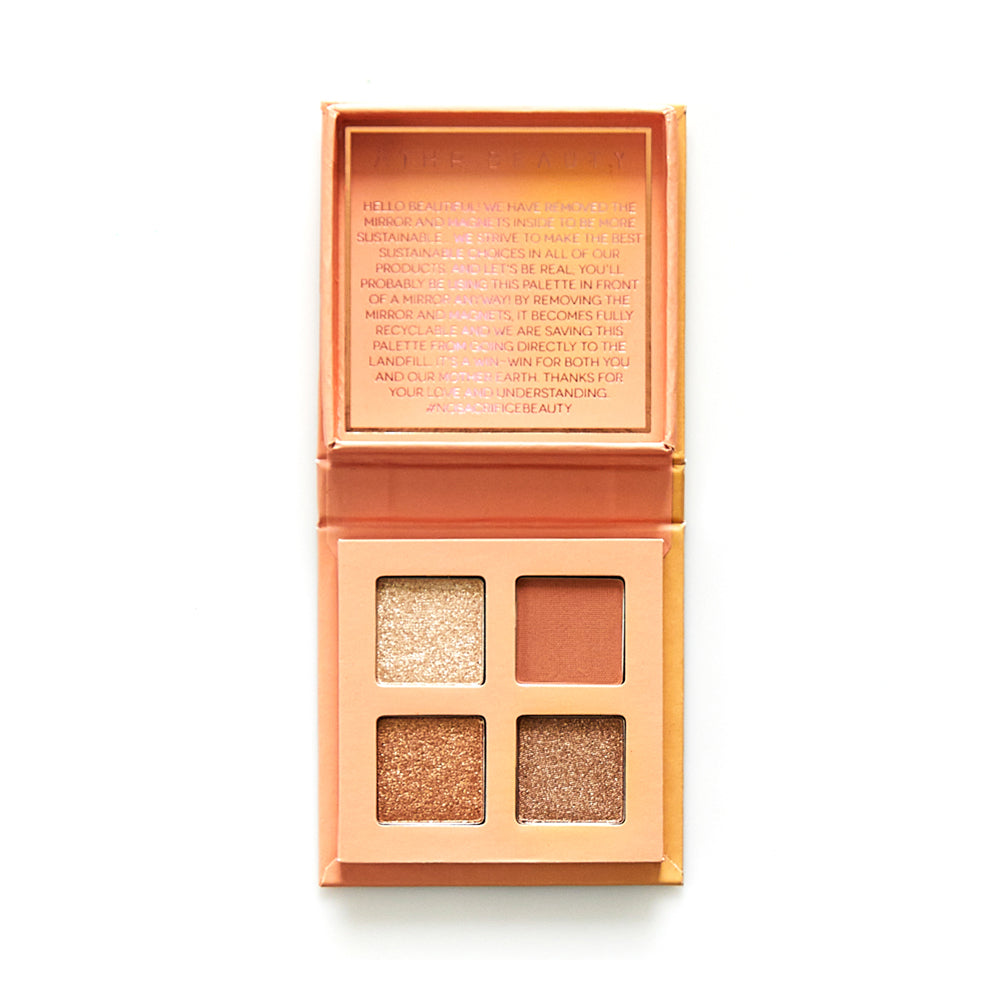ĀTHR Beauty Citrine Crystal Eyeshadow Quad