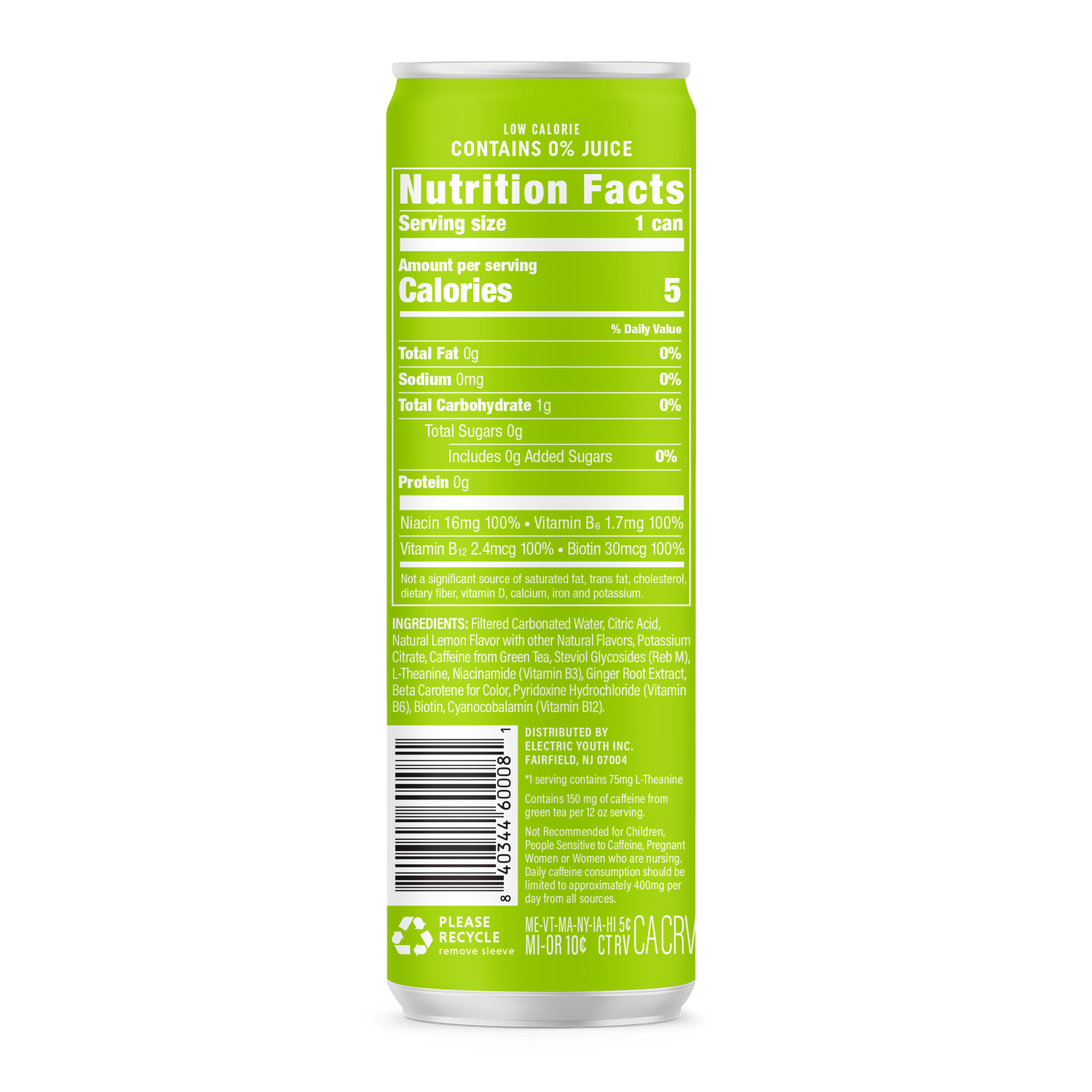 Energy Drink - Sparkling Citrus Burst