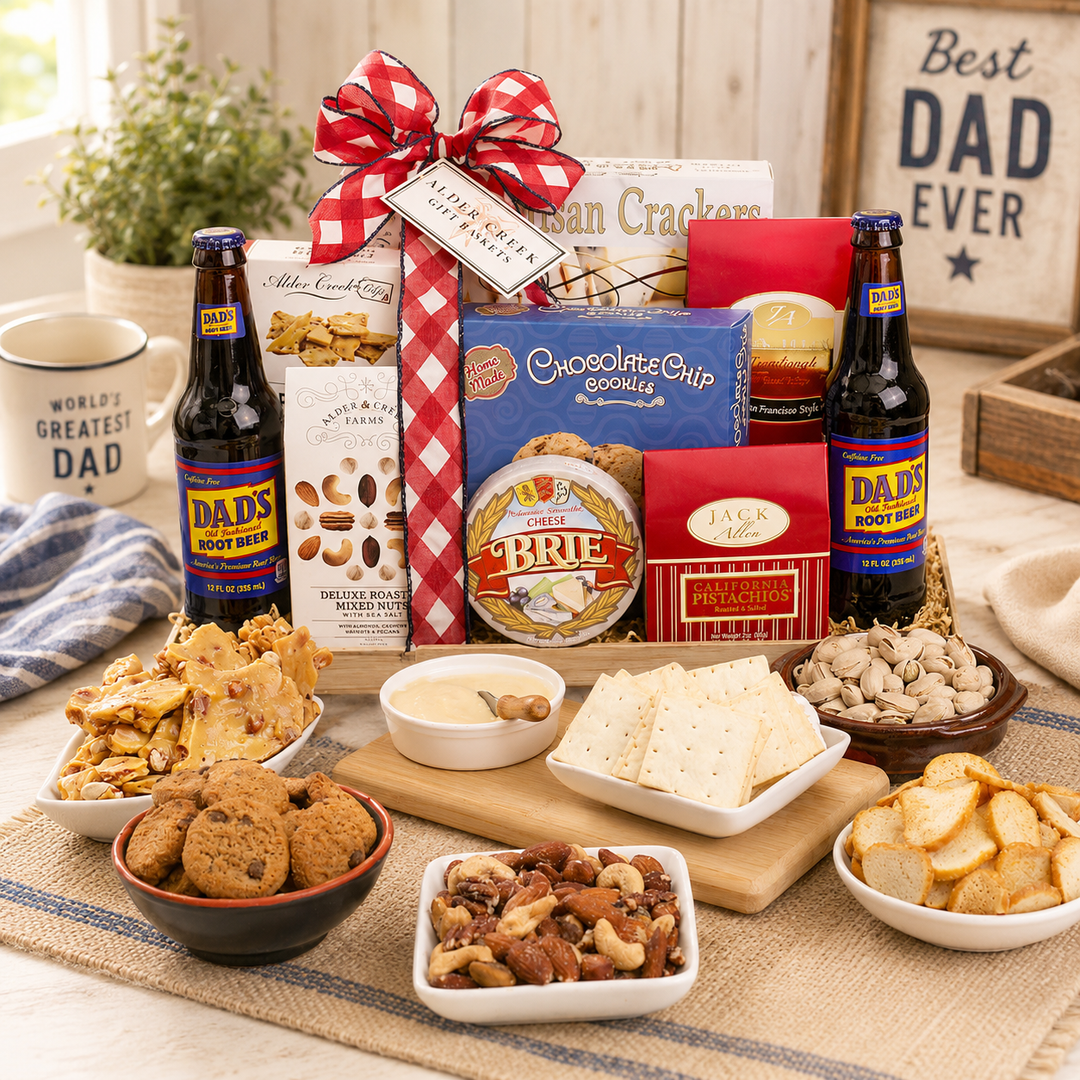 Summer Celebrations Charcuterie Cutting Board Gift Basket