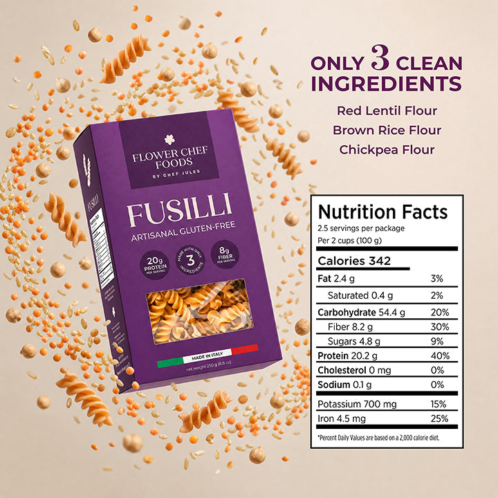 High Protein Gluten Free Fusilli  Pasta – High Protein Fusilli Pasta , 250g