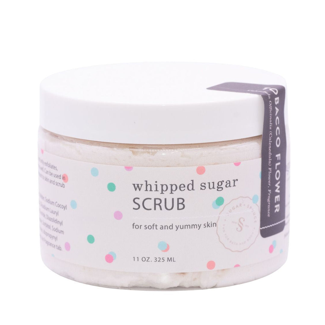 Whipped Sugar Scrub Tobacco Flower
