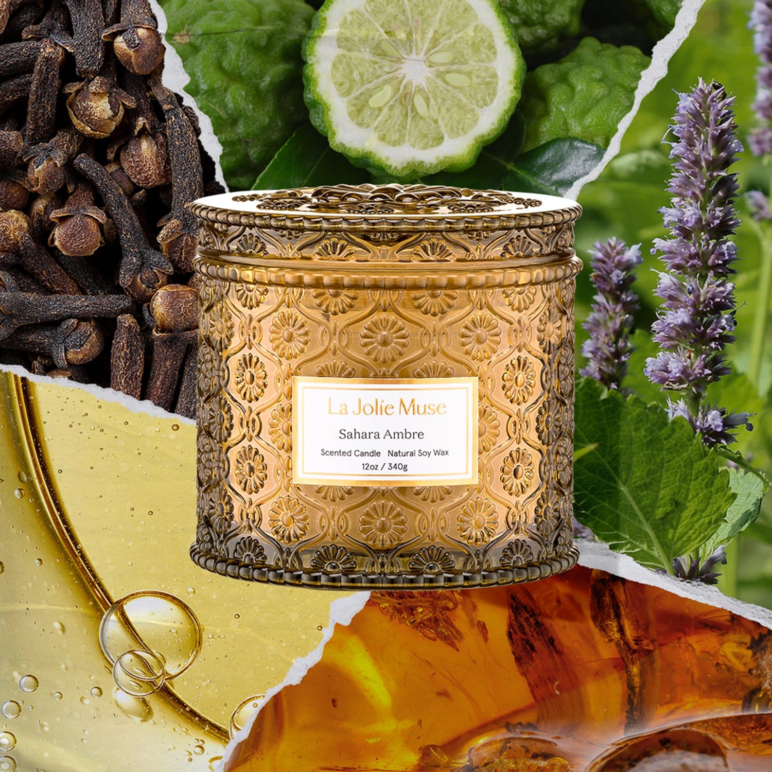 Maelyn - Sahara Ambre 12oz Candle