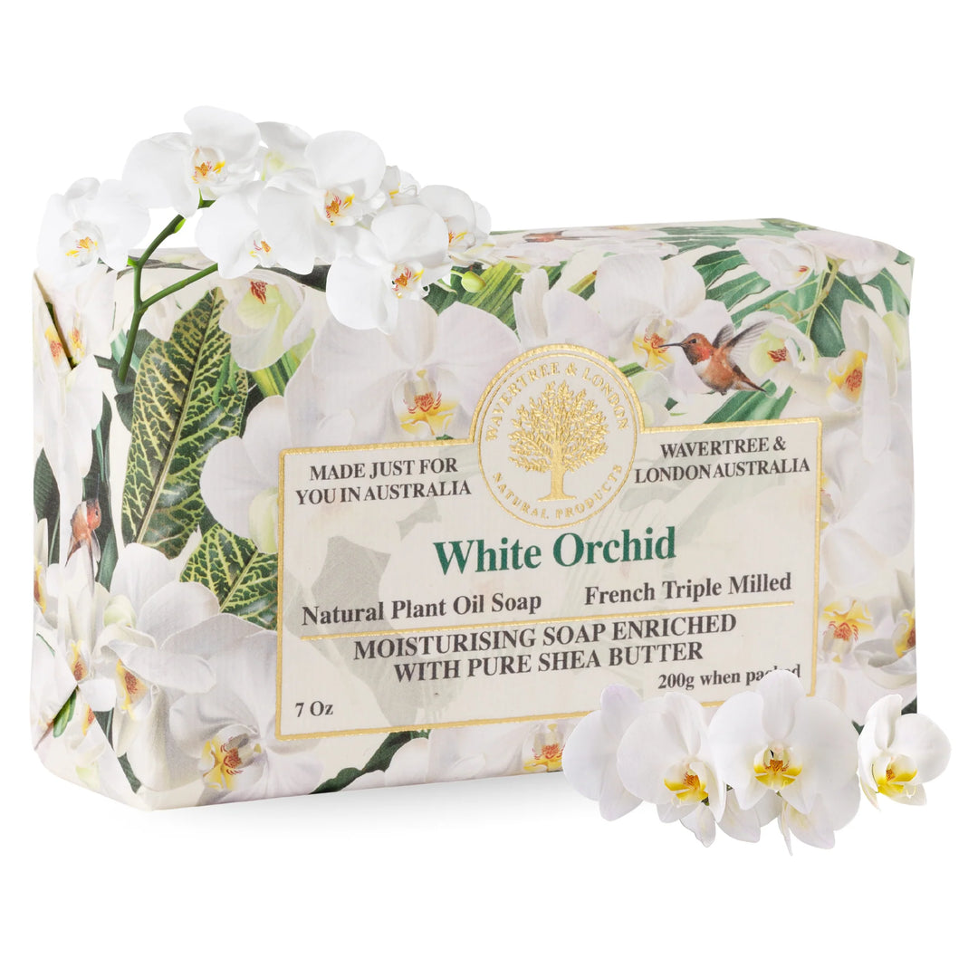 Wavertree & London Honey Australia White Orchid Soap 7 Oz