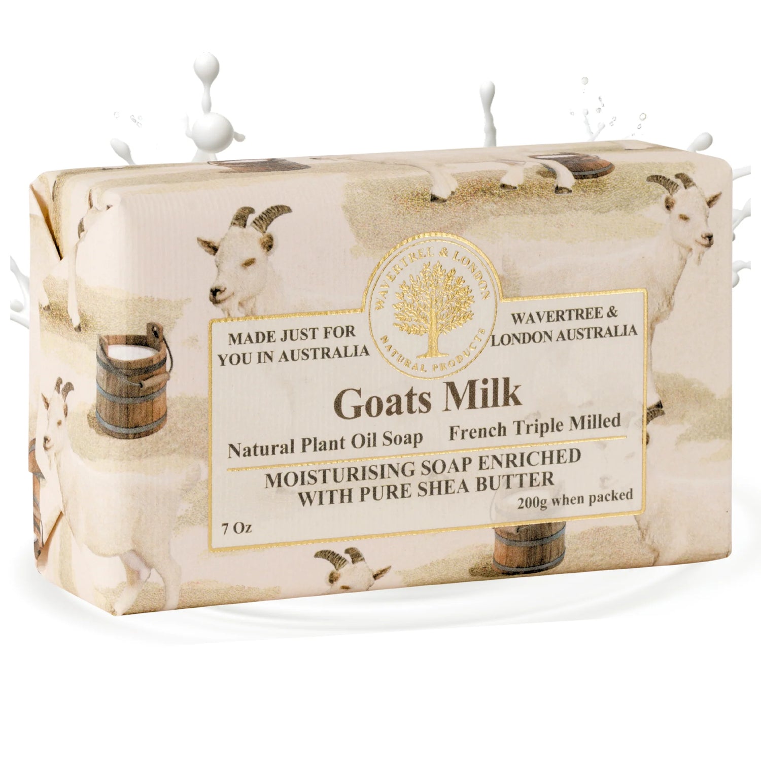 Wavertree & London French Triple Milled Goatmilk Soap 7 oz