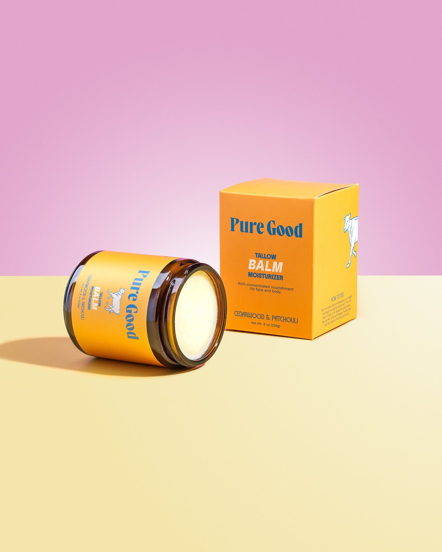 Cedarwood + Patchouli Tallow Balm - Firming & Balancing