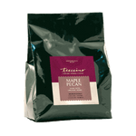 Teeccino Maple Pecan chicory herbal coffee bag inside a sealed foil pouch