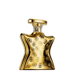 BOND NO.9 Signature Scent eau de parfum bottle, gold cap and patterned gold glass