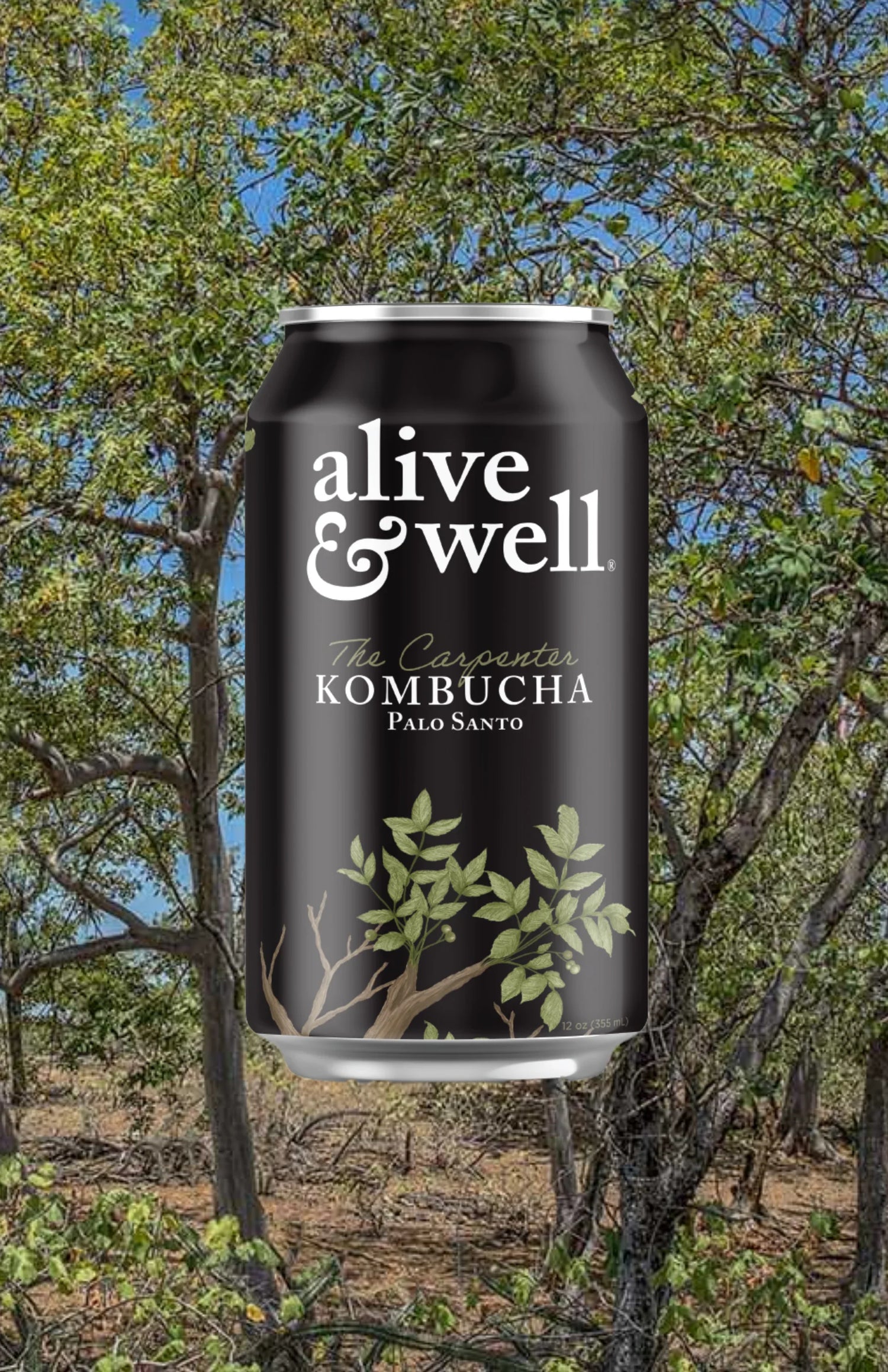 Alive & Well Palo Santo Kombucha