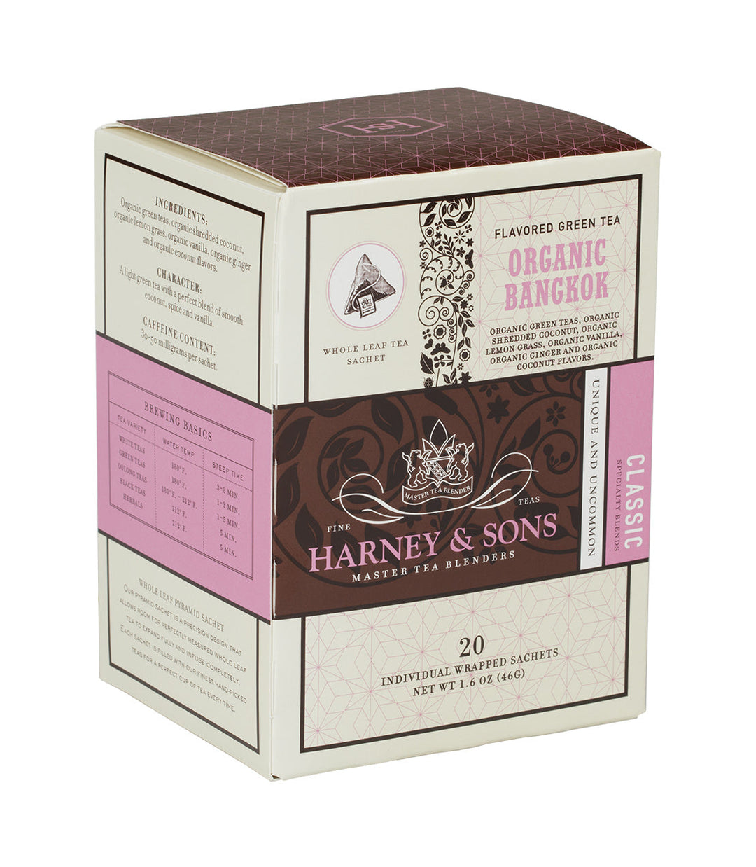 Organic Bangkok (Green Tea with Coconut, Ginger and Vanilla)