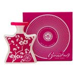 Pink eau de parfum bottle with white floral label and matching Bond No.9 ChinaTown box