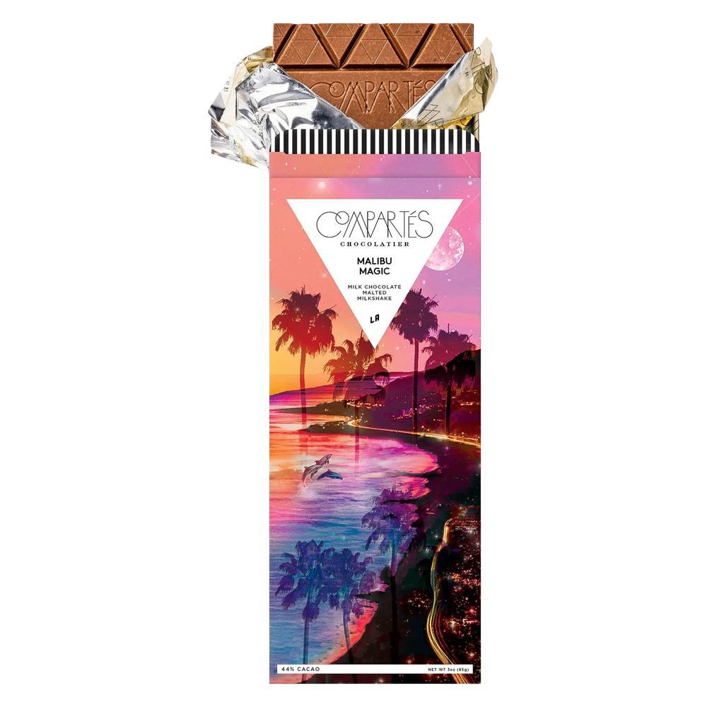 Compartes - 'Malibu Magic' Milk Chocolate Malted Milkshake (3OZ | 44%)