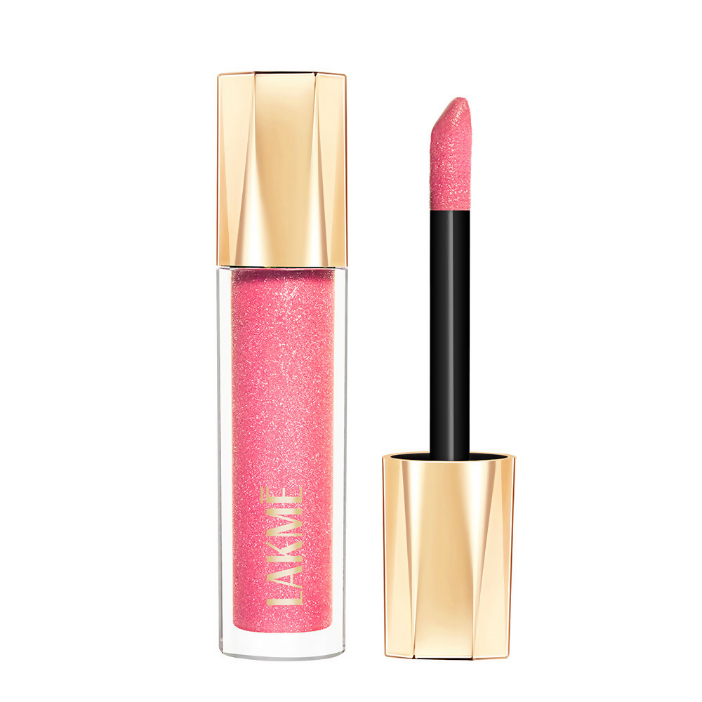 Lakme Glitterati Lip Glaze - Hot Pink Cosmo