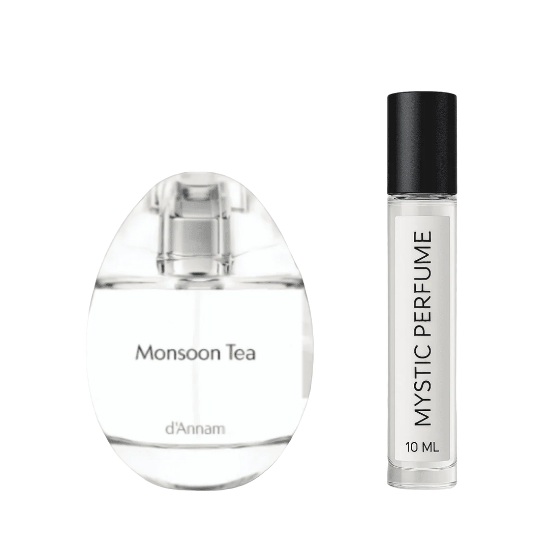 Monsoon Tea perfume bottle with Mystic Perfume bottle, 10 mL