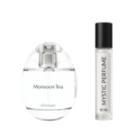Monsoon Tea perfume bottle with Mystic Perfume bottle, 10 mL