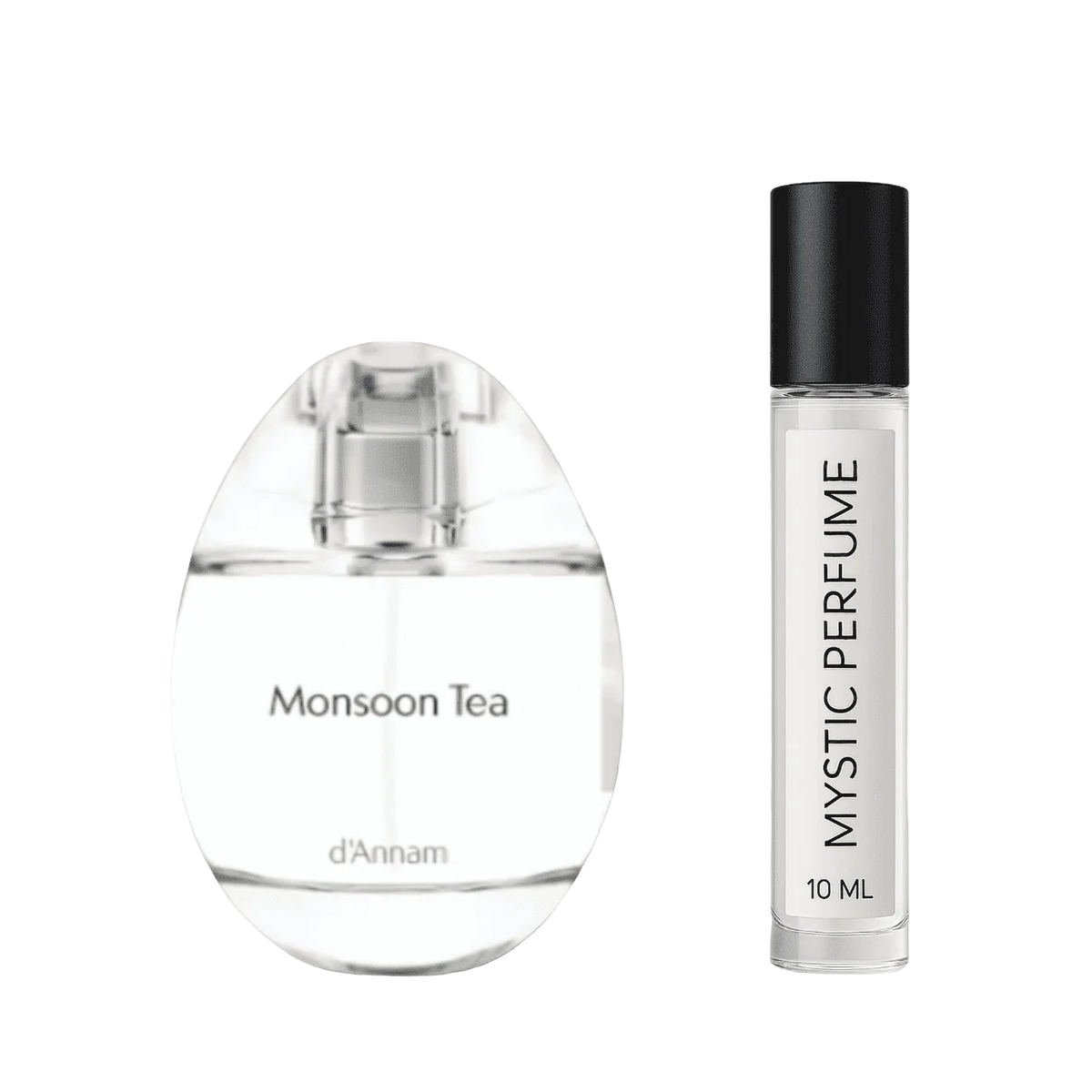 Monsoon Tea perfume bottle with Mystic Perfume bottle, 10 mL