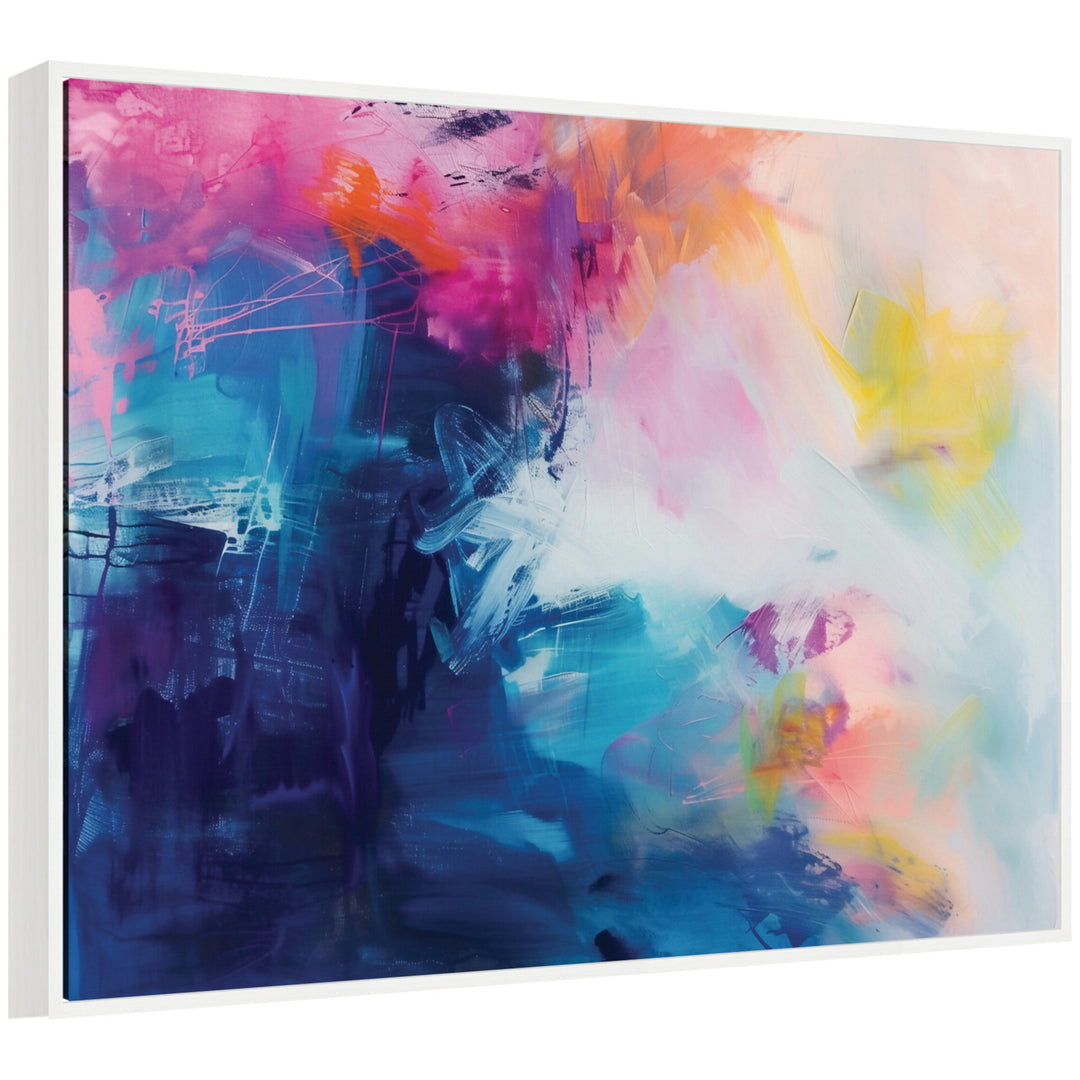 Sylvie Bright Abstract II Framed Canvas by Amy Lighthall