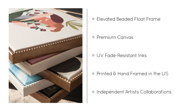 Sylvie Japanese Crane Bird with Red Crown 1. 2 and 3 Framed Canvas Art Set by The Creative Bunch Studio