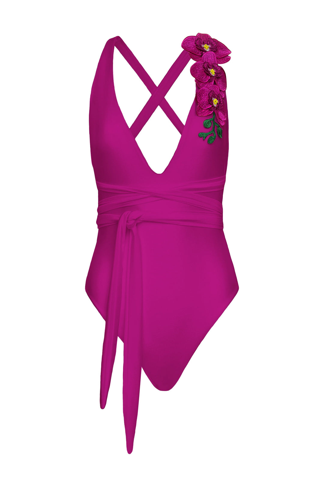 Oncidium One Piece Swimsuit