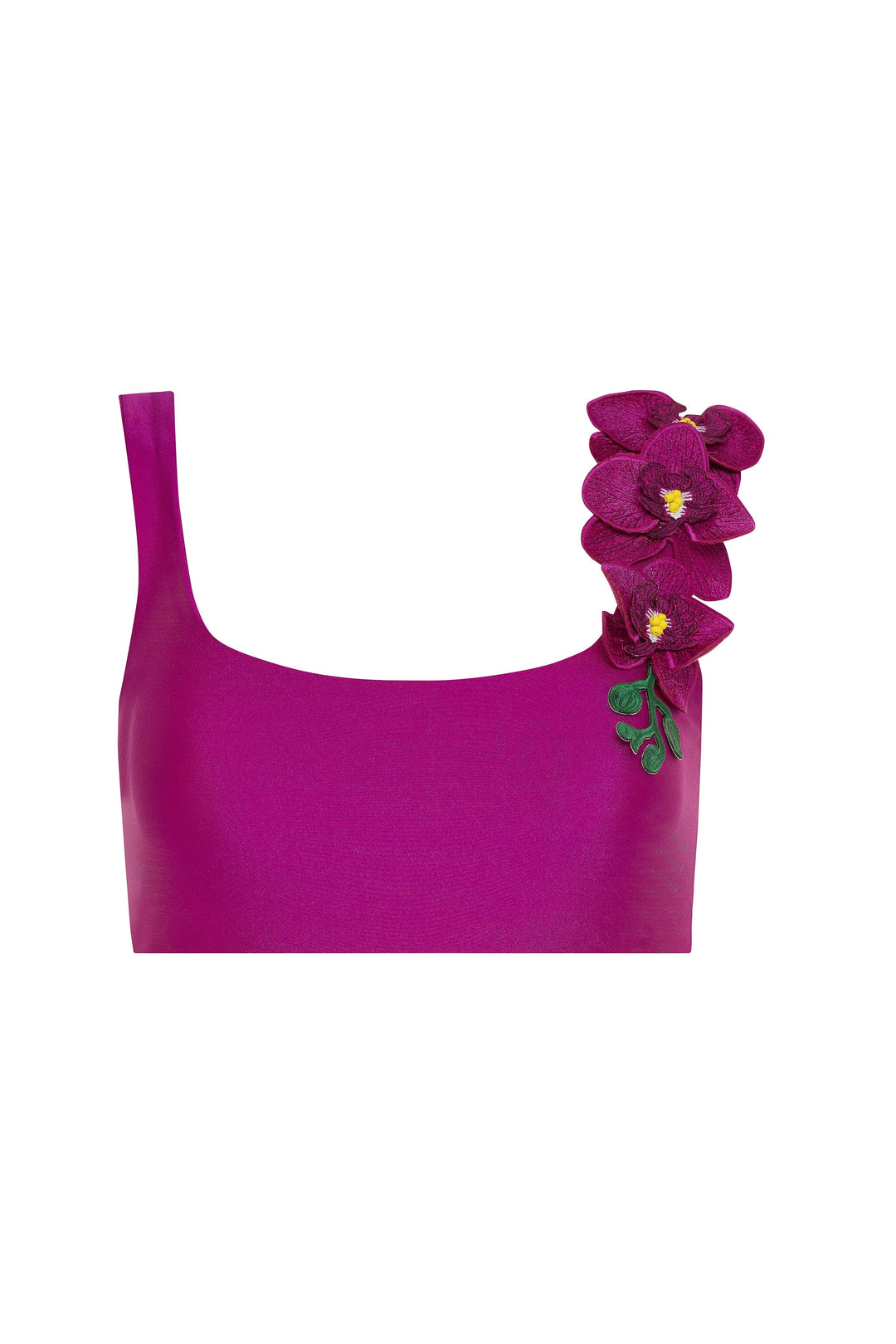 Orchids of Biscayne Bikini Top