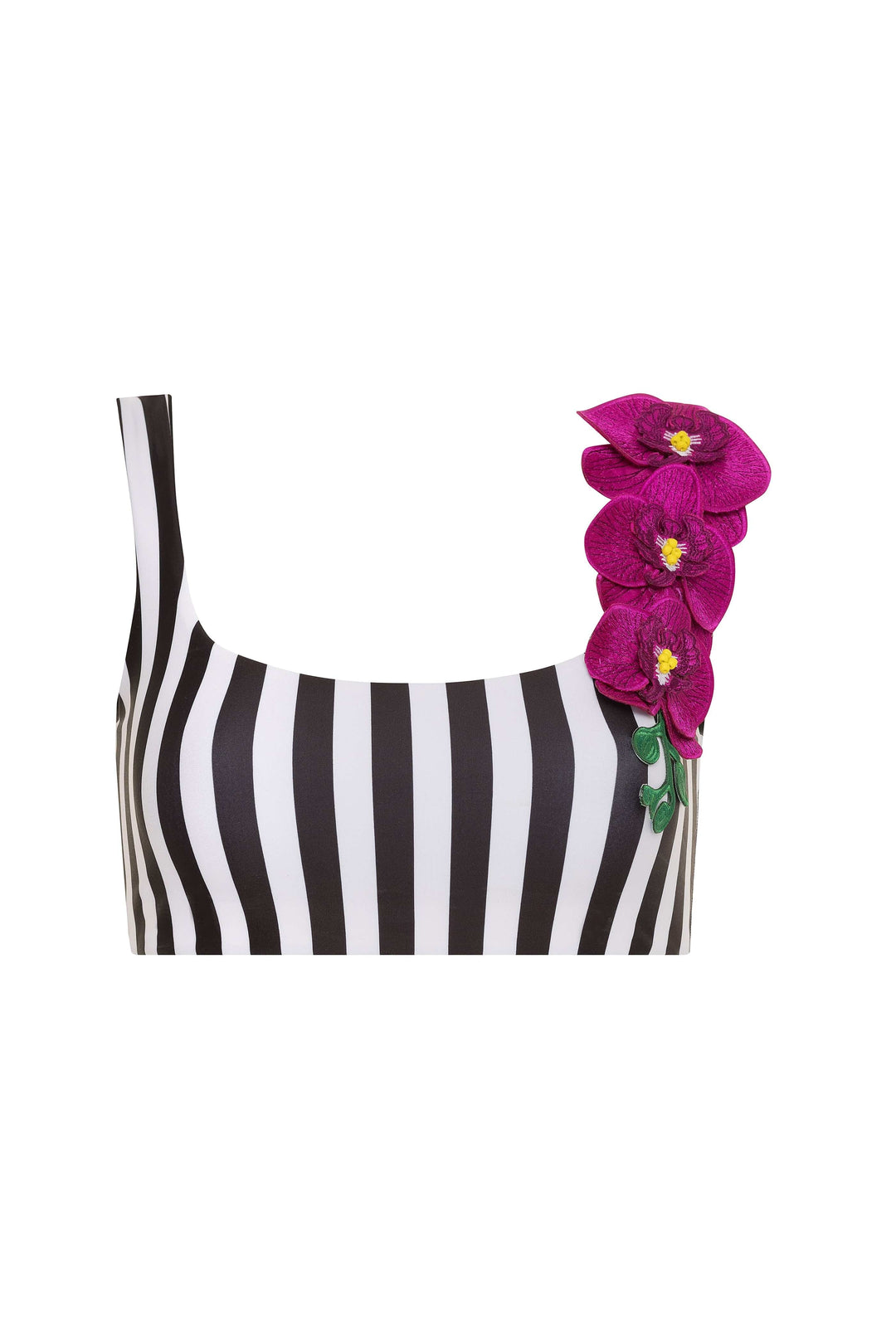 Orchids of Biscayne Bikini Top