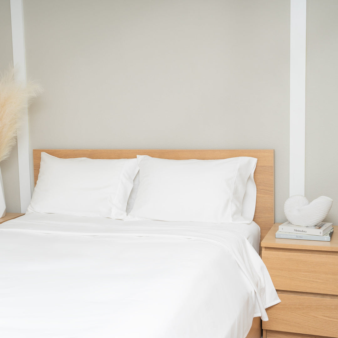 Organic Sateen Bed Sheets Set