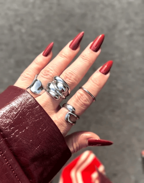 Glam & Grace Nail Polish - Crimson